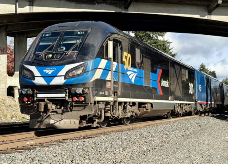Amtrak 301, 50th Anniversary Paint